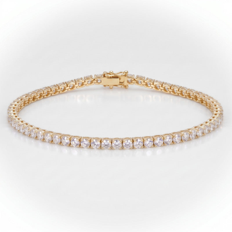 2mm x 18cm Tennis Bracelet Plated