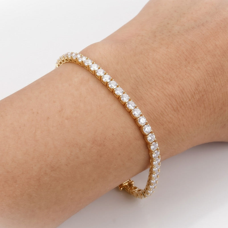 2mm x 18cm Tennis Bracelet Plated