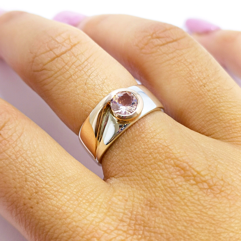 Agnitora Two Tone Morganite