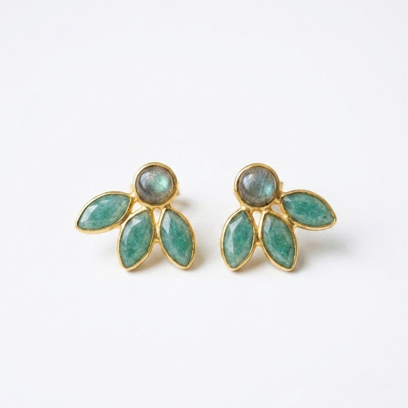 Amaryllis Emerald & Labradorite