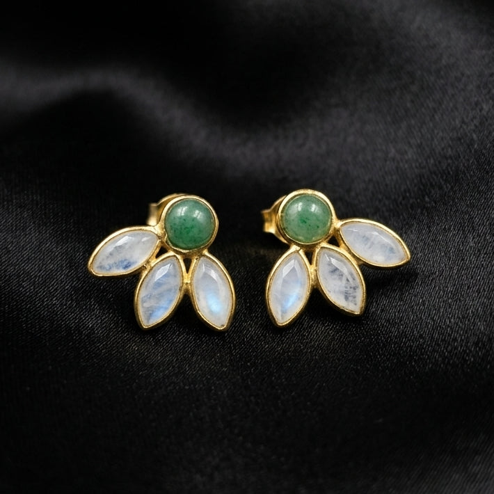 Amaryllis Emerald & Moonstone