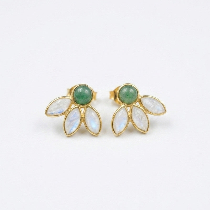 Amaryllis Emerald & Moonstone