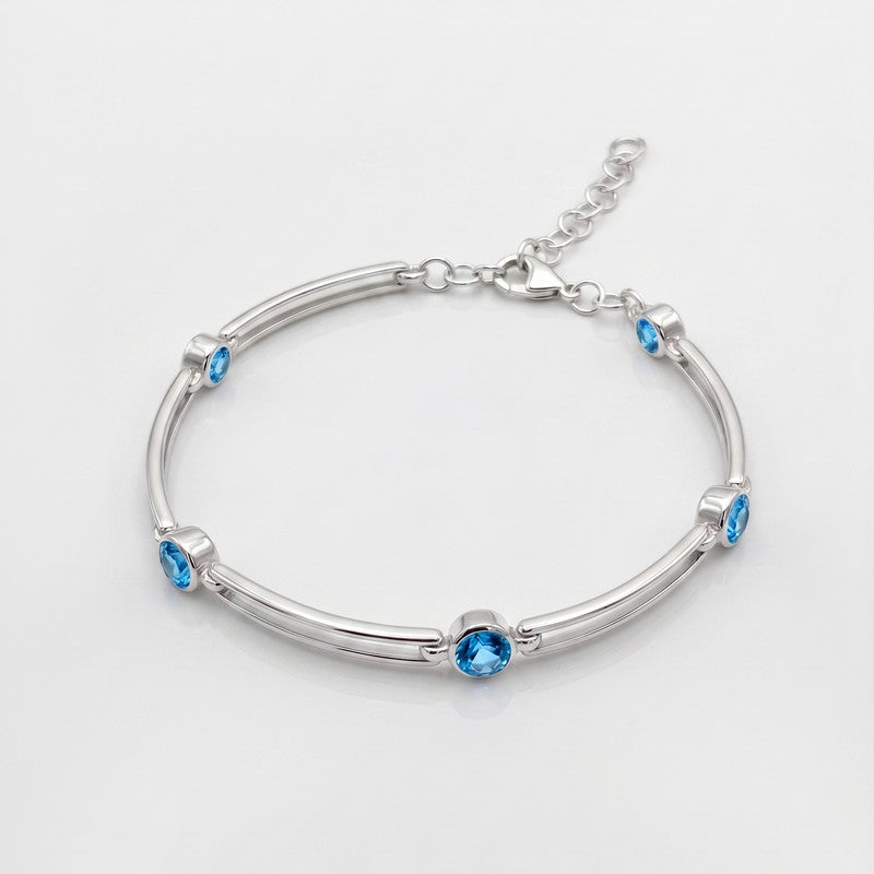 Cinco Swiss Blue Topaz