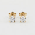 4mm 9ct Yellow Gold Studs