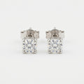 2.5mm 9ct White Gold Studs