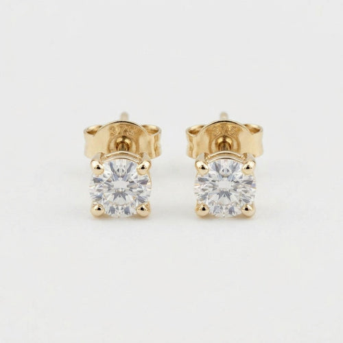2.5mm 9ct Yellow Gold Studs