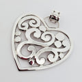 Heart Swirl Pendant