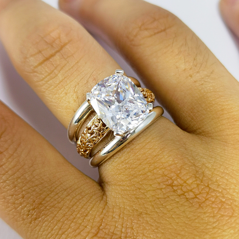 Lezanne Two Tone Rose
