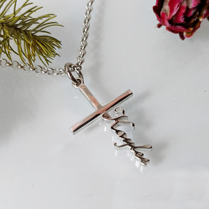 Cross Name Pendant