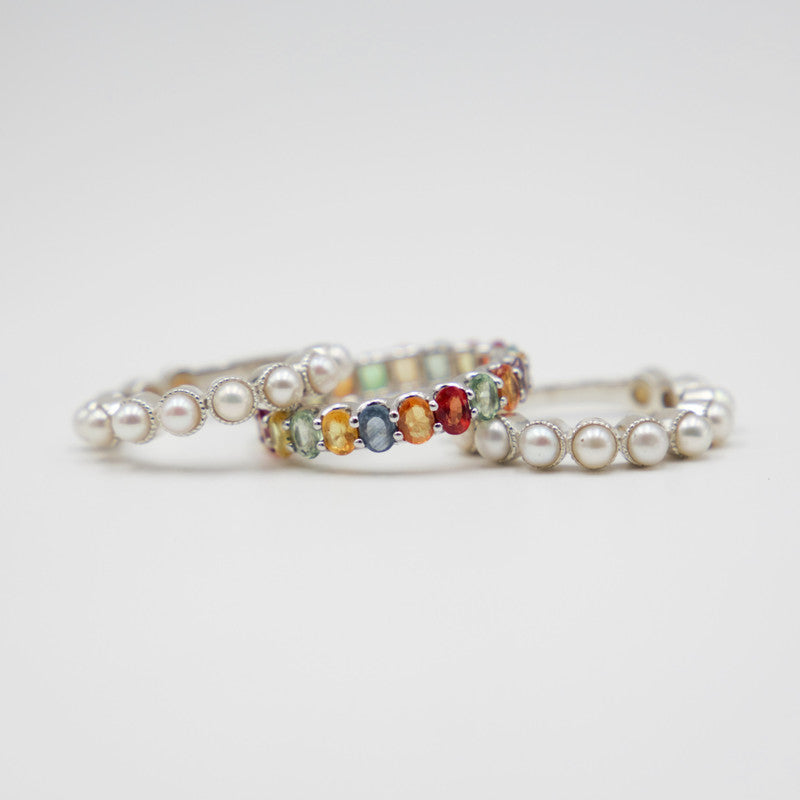 Rashmi Sapphire & Pearl Set