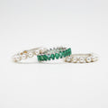 Saphiana Emerald & Pearl Set