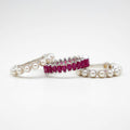 Saphiana Ruby & Pearl Set