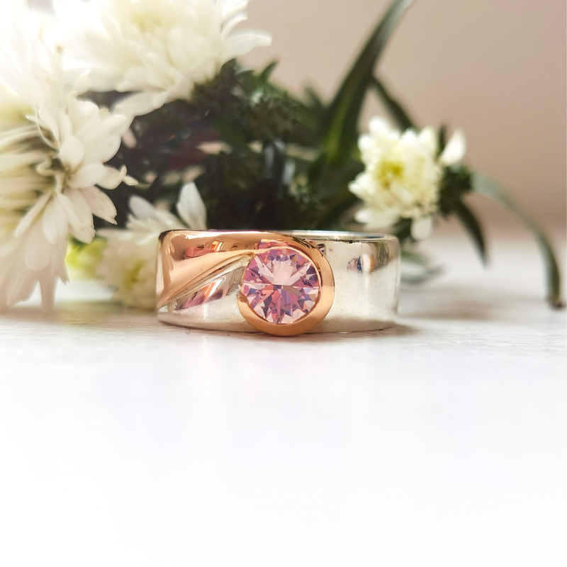 Agnitora Two Tone Morganite