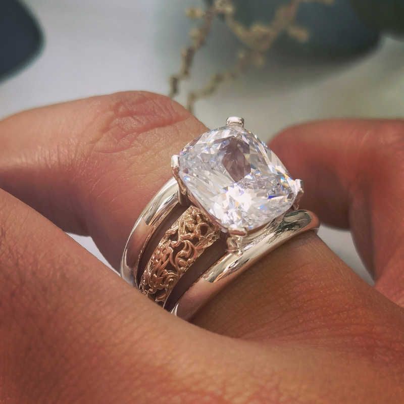 Lezanne Two Tone Rose