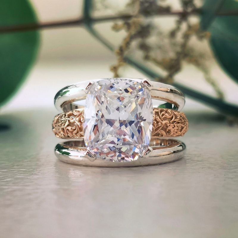 Lezanne Two Tone Rose